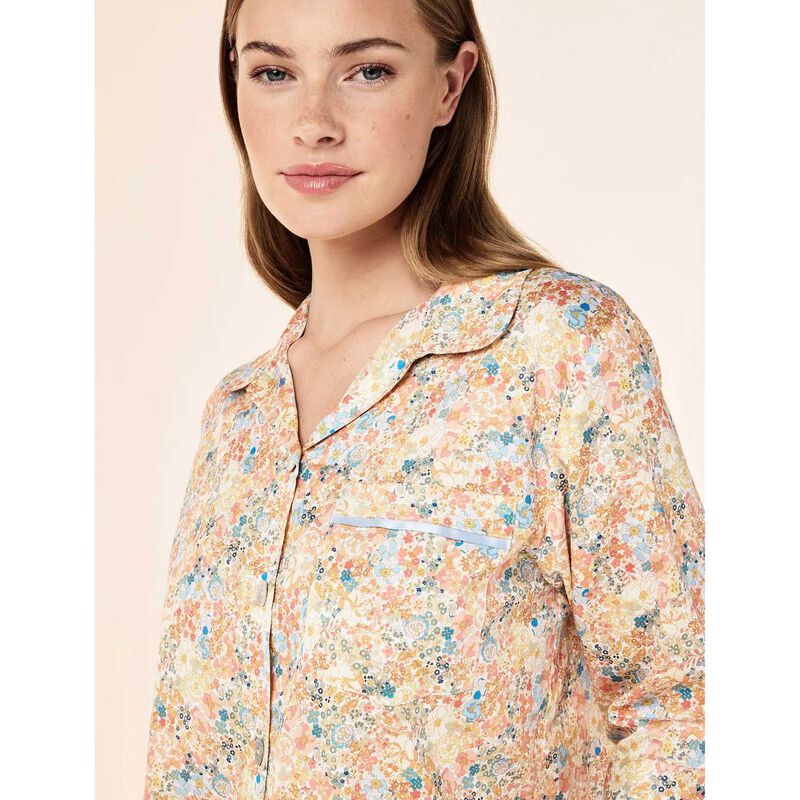 Papinelle Carly Floral Crop PJ Set image number 2